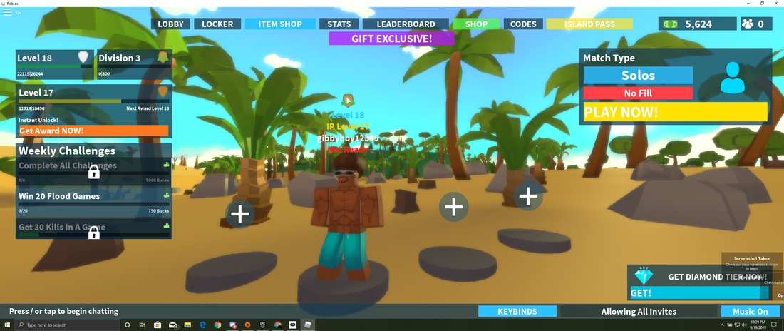 Island Royale Roblox Codes August 23rd